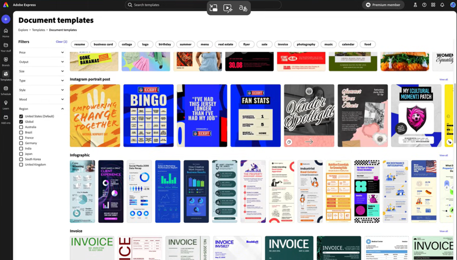 Adobe Express Premium